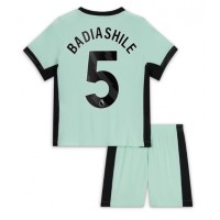 Chelsea Benoit Badiashile #5 Tredje Tröja Barn 2023-24 Kortärmad (+ Korta byxor)
